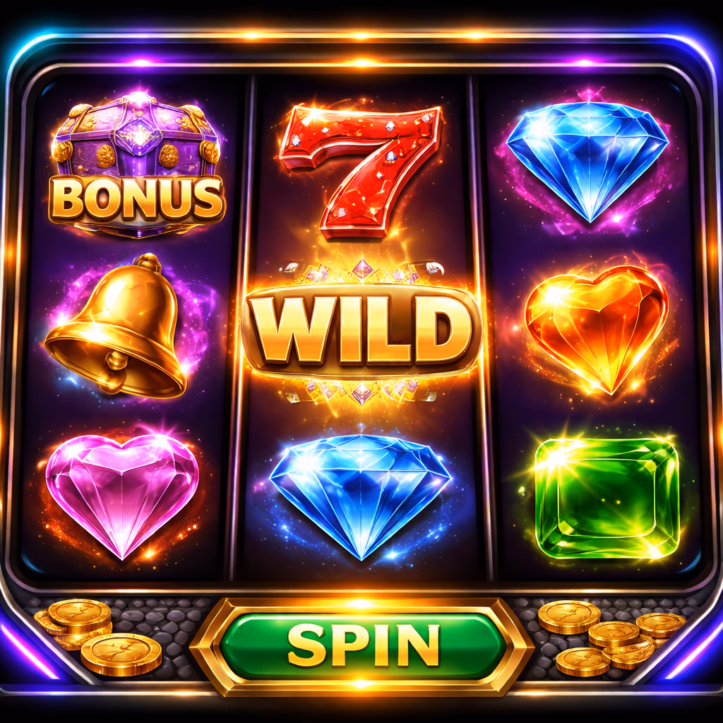 Modern slot display on VB8 with bright bonus icons and polished interface for Bangladesh users